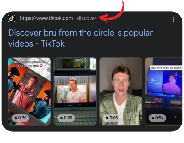 Tiktok Discover Page On Google
