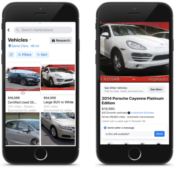 Facebook Marketplace is changing: Meta is ending vehicle, home listings  from Facebook business Pages